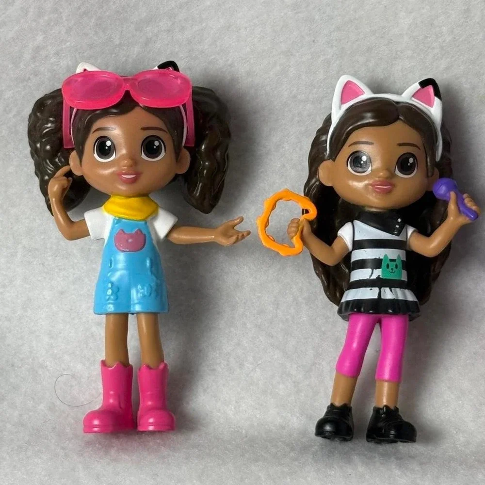 Gabby's Dollhouse Mini Figures Lot of 4 Replacement Dolls DreamWorks Toys